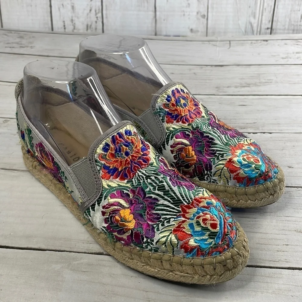 Fabiolas Embroidered Espadrilles Made in Spain